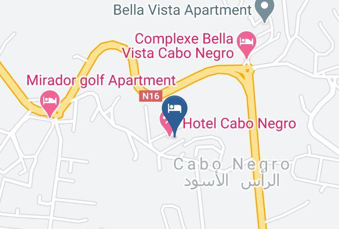 Tangier Tetouan - Hotel Bahia Cabo Maps