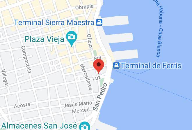 La Habana Vieja - Bahia Habana Maps
