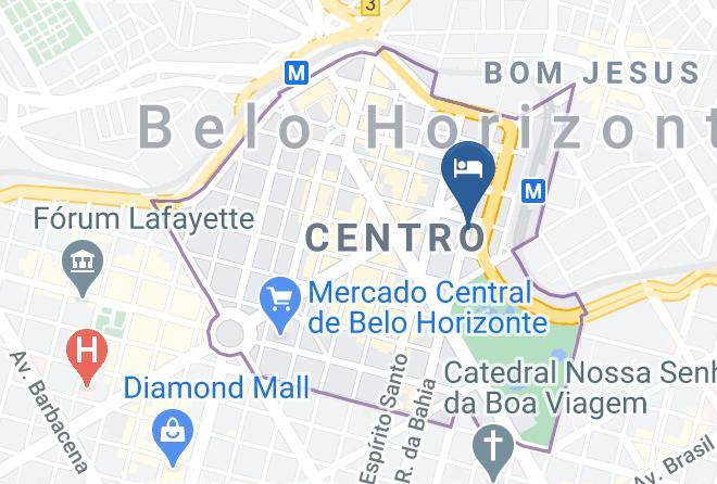 Belo Horizonte - Bahia Hotel Maps