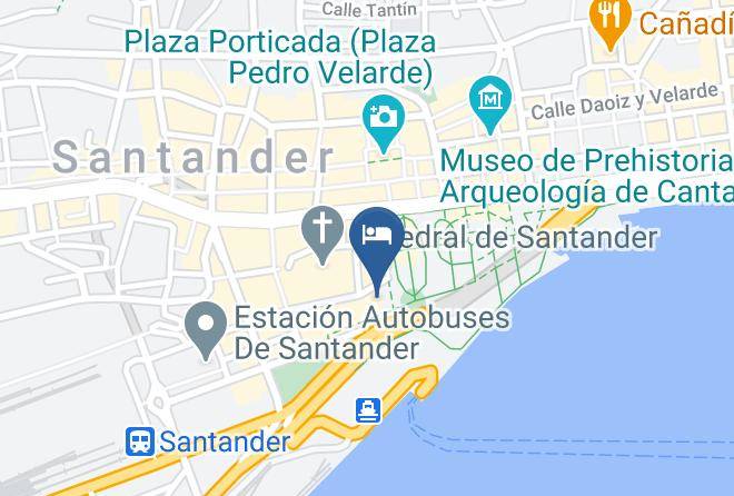 Santander - Hotel Bahia Santander Maps