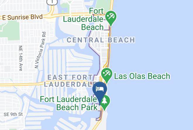 Broward - Bahia Mar Fort Lauderdale Beach A Doubletree By Hilton Hotel Maps