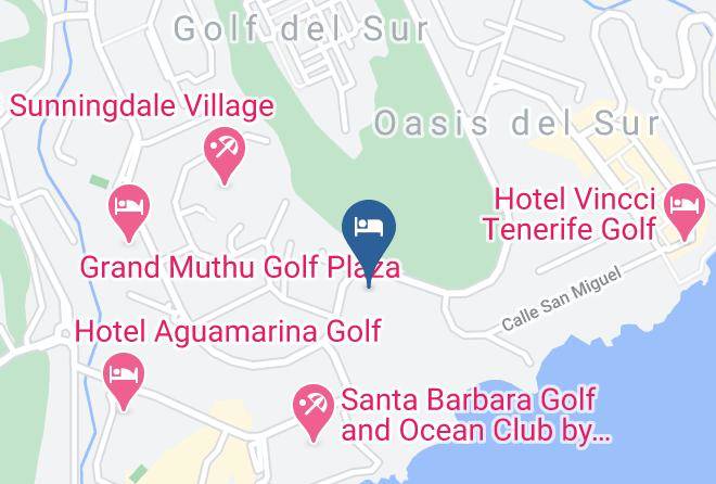 Santa Cruz De Tenerife - Bahia Principe Fantasia Tenerife Maps