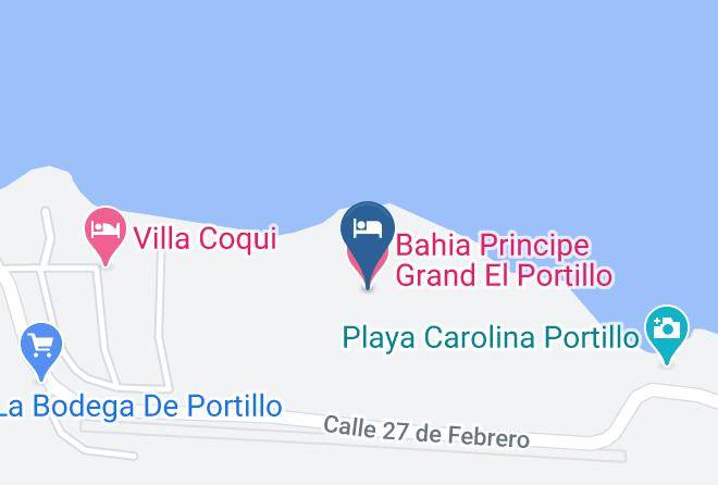 Las Terrenas - Bahia Principe Grand El Portillo Maps