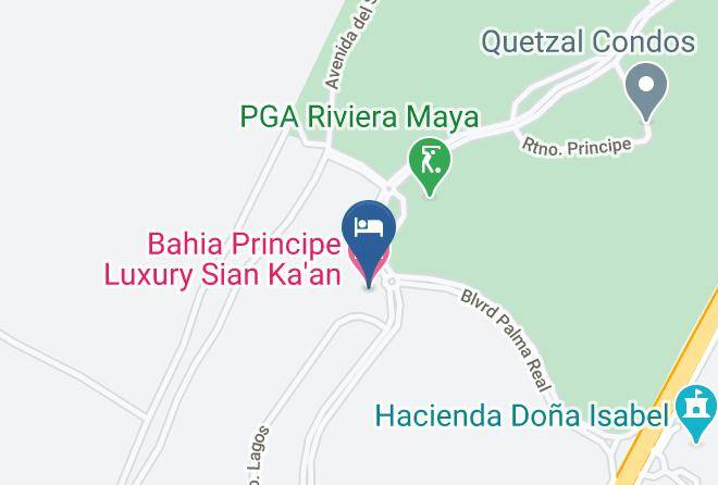Tulum - Bahia Principe Luxury Sian Ka'an Maps