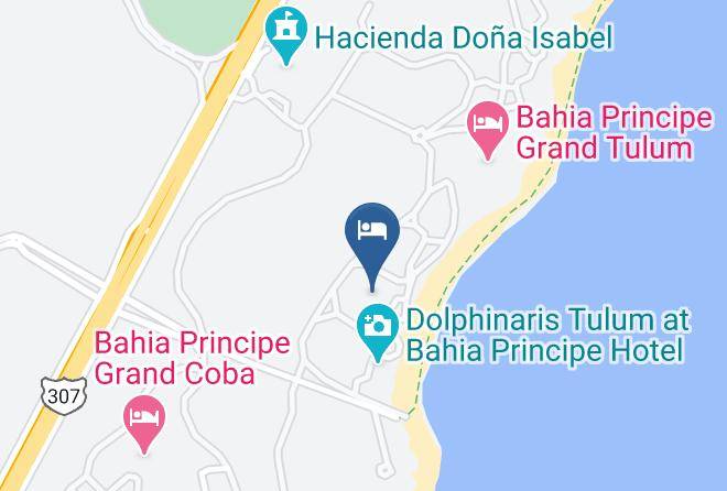Tulum - Bahia Principe Grand Tulum Maps