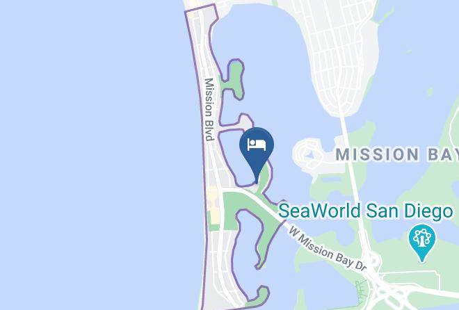 San Diego - Bahia Resort Hotel Maps