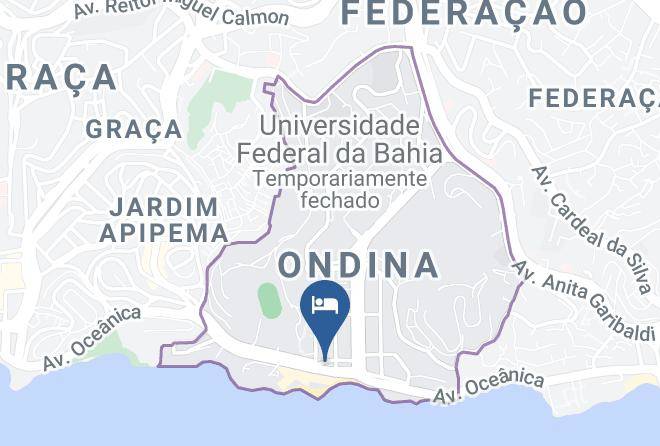 Salvador - Bahia Sol E Mar Hotel Maps