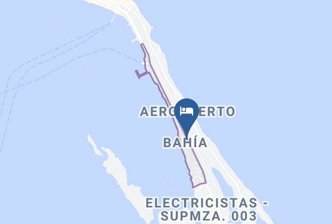 Isla Mujeres - Bahia Tolok Maps