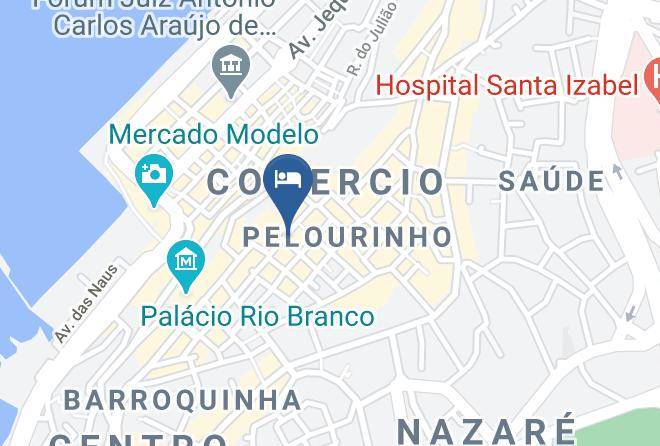 Salvador - Bahiacafe Hotel Maps