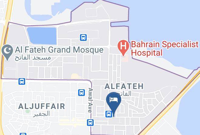 Manama - Bahrain Hotel Maps