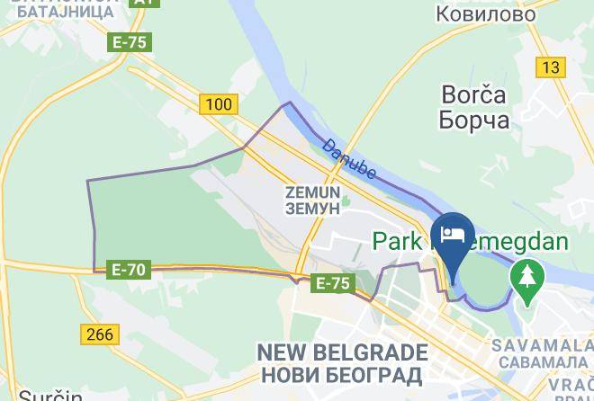 Belgrade City - Bahus Inn Maps