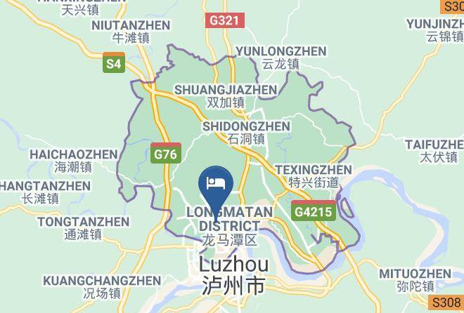 Luzhou - Bai'an Hotel Maps