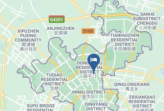 Chengdu - Bai Chen Hotel Maps
