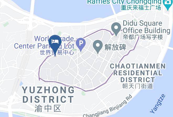 Yuzhong District - Bai Color Theme Hotel Maps