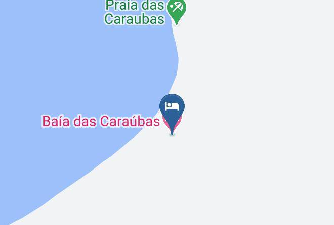 Baia Das Caraubas Map