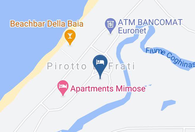 Sassari - Baia Delle Mimose Maps