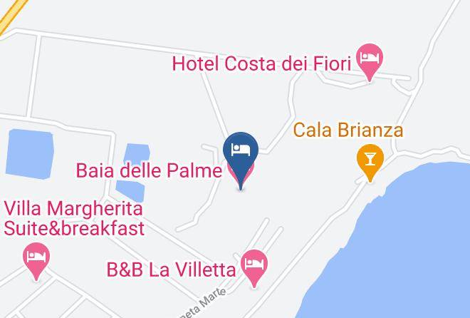 Baia Delle Palme Map
