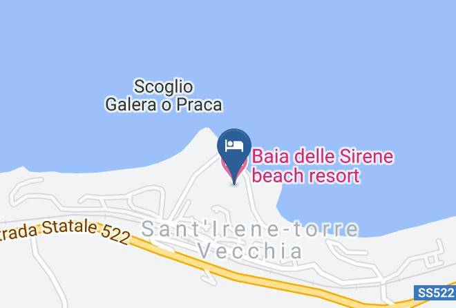 Vibo Valentia - Baia Delle Sirene Beach Resort Maps