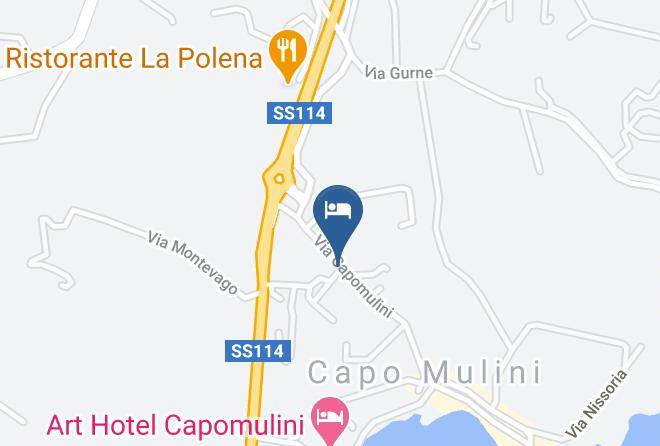 Catania - Baia Di Capomulini Maps