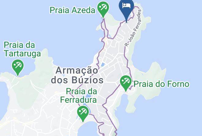 Buzios - Baia Do Joao Ecopousada Maps