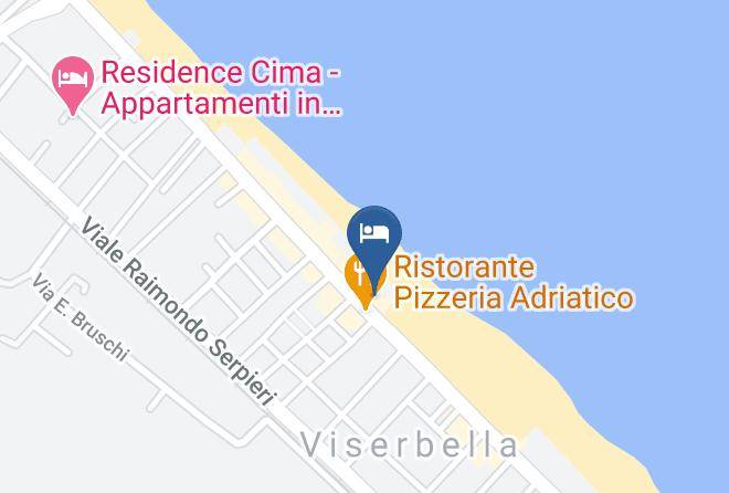 Rimini - Baia Resort Hotel Maps