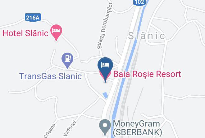 Slanic - Baia Roie Resort Maps