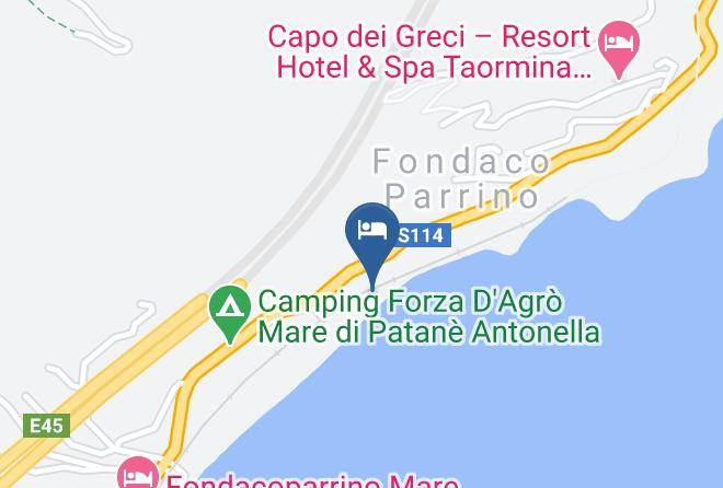 Messina - Baia Taormina Hotel Beach Club Maps