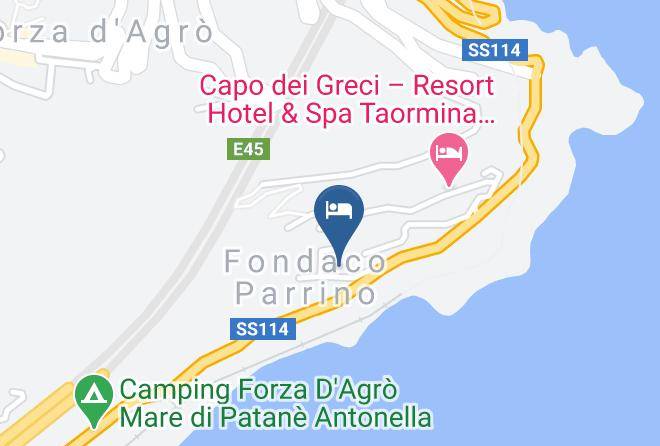 Messina - Baia Taormina Hotel Maps