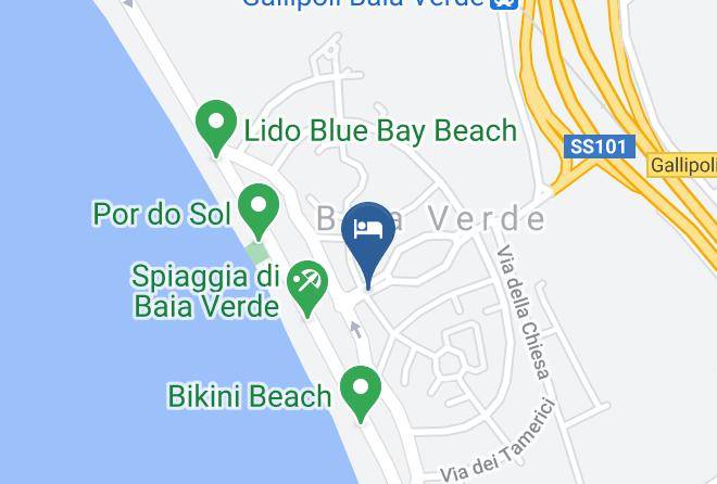 Lecce - Baia Verde B&b Maps