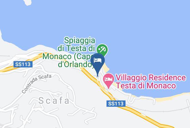Messina - Baia Verde Ristorante Pizzeria Maps