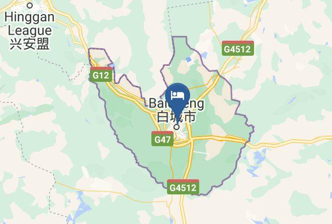 Baicheng - Baicheng Hexiang Hotel Maps