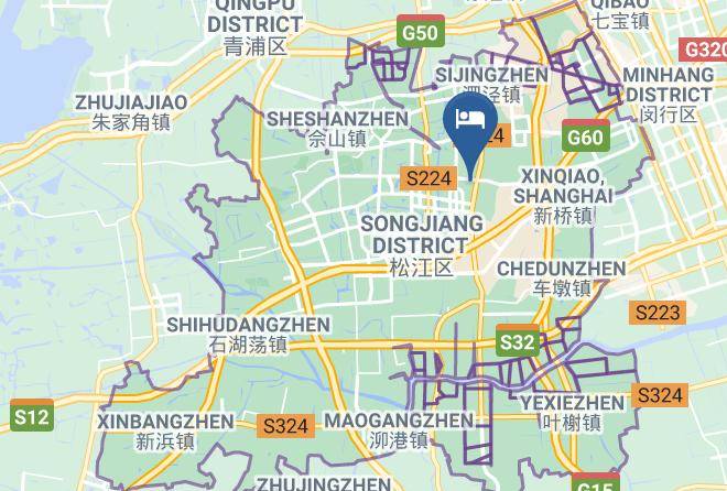 Songjiang District - Baifa Express Hotel Maps