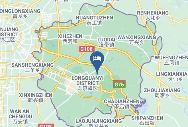 Baigongyan Grand Hotel Map