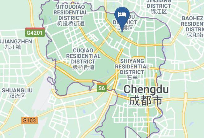 Chengdu - Baihe Commercial Hotel Maps