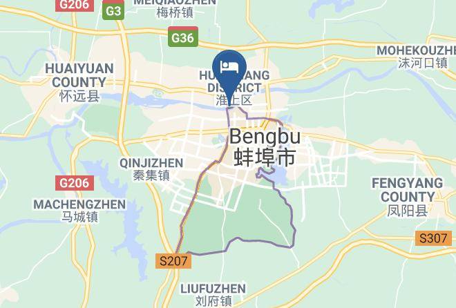 Bengbu - Baihe Express Hotel Maps