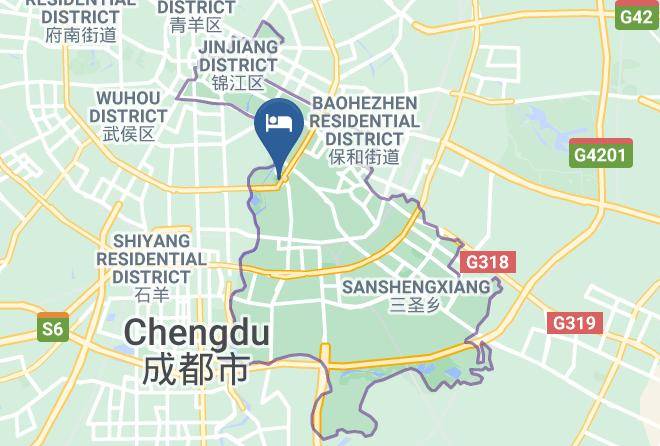 Chengdu - Baiheng Hotel Chengdu Maps