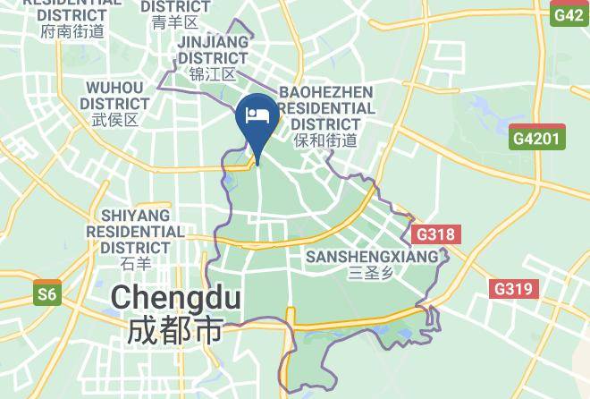 Chengdu - Baiheng Hotel Maps