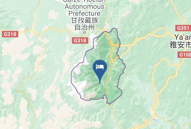 Garze Zangzu Aut Prefecture - Baijia Hot Spring Hotel Maps