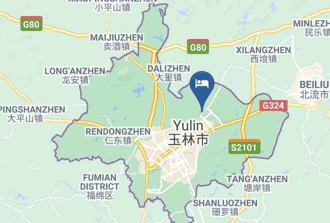 Yulin - Baijia Hotel Maps
