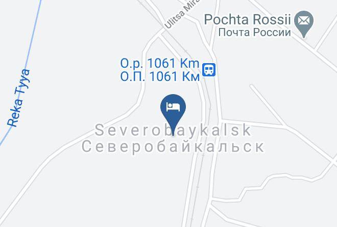Severobaykal Sk - Baikal Hotel Petrovich Maps