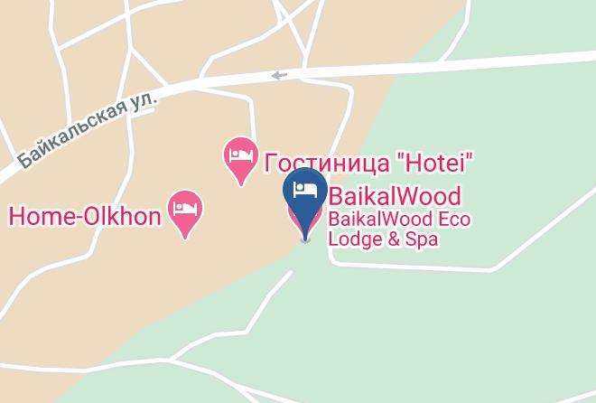 Olkhonsky District - Baikalwood Hotel Maps