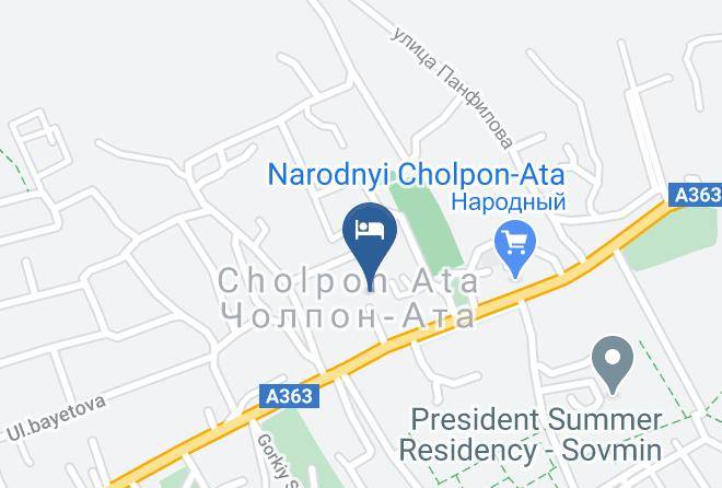 Ysyk Kol Region - Baikonur Maps