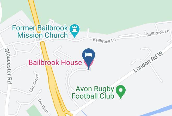 Bath And North East Somerset - Bailbrook House Hotel Maps