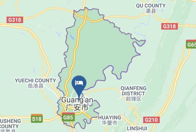 Guang An - Baili Hotel Maps