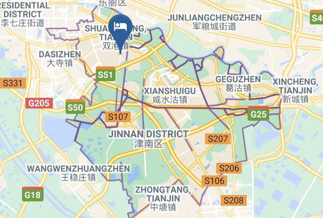Jinnan District - Bailiheng Hotel Maps