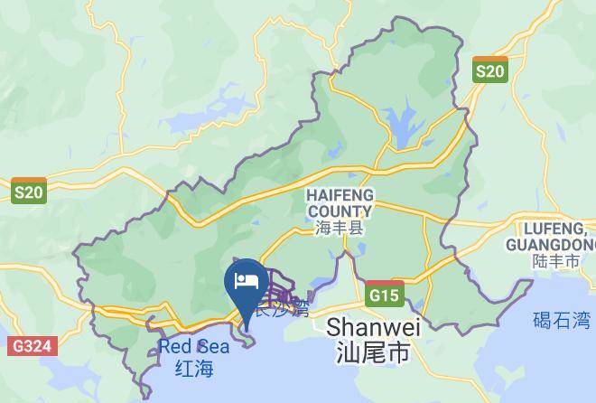 Shanwei - Bailiwan Hotel Maps