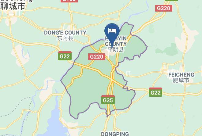 Ji Nan - Bailong Hotel Maps
