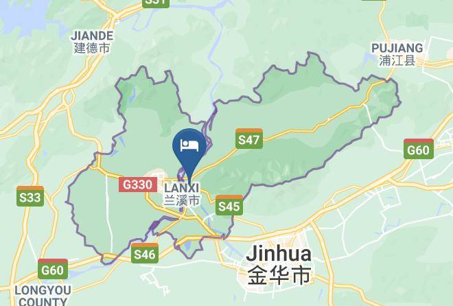 Jinhua - Bailong Hotel Maps