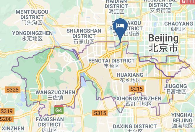 Fengtai District - Bailuchun Hotel Maps