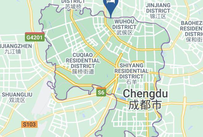 Chengdu - Baina Business Hotel Chengdu Maps